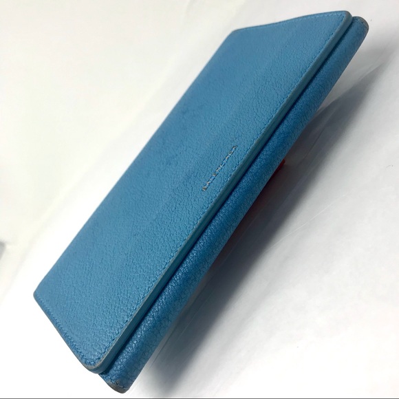 BALENCIAGA Blue Essential Continental Wallet - Picture 3 of 12